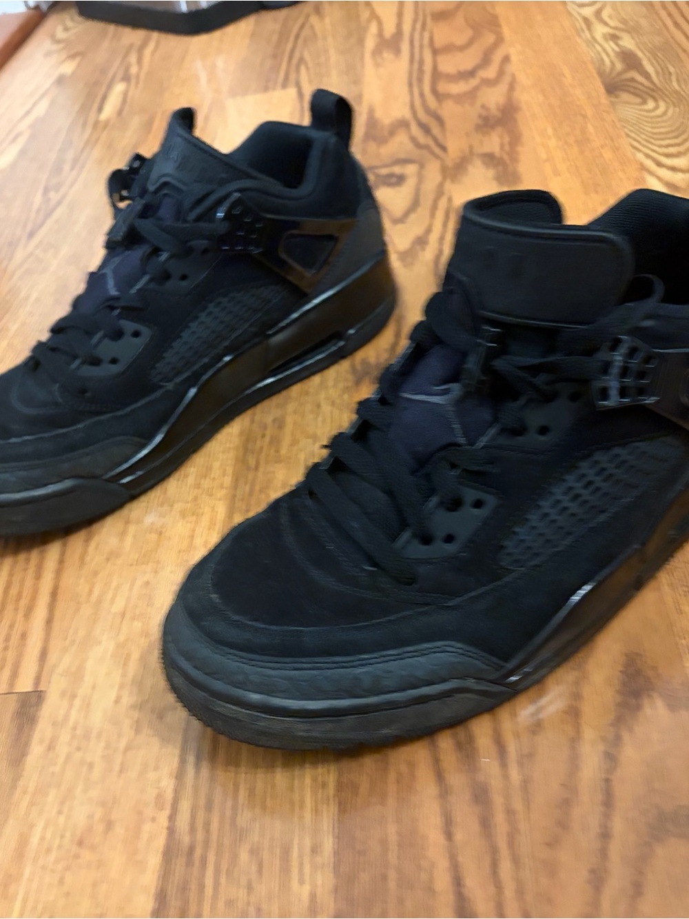Men's Jordan Spizike Low "Black Cat" (style code FQ1759-001) size 9